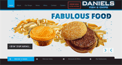 Desktop Screenshot of danielsfishandchips.co.uk
